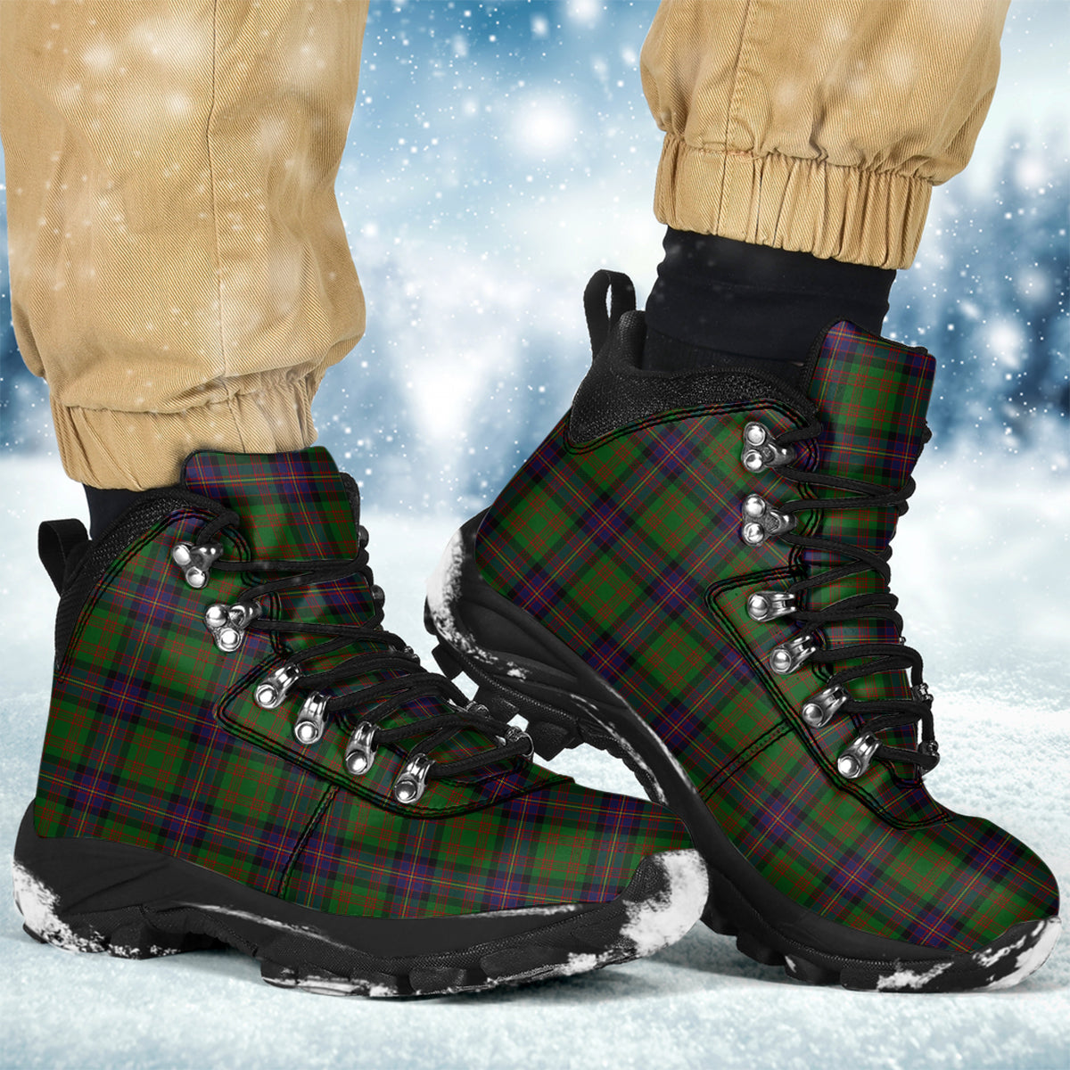 Cochrane Tartan Alpine Boots - Tartanvibesclothing