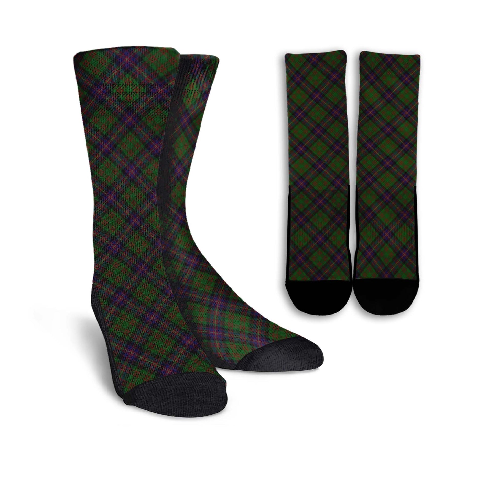 Cochrane Tartan Crew Socks Cross Tartan Style - Tartanvibesclothing