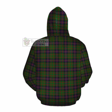 Cochrane Tartan Cotton Hoodie with Family Crest DNA In Me Style