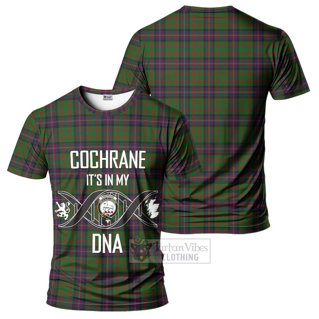 Cochrane Tartan T-Shirt with Family Crest DNA In Me Style - Tartan Vibes Clothing