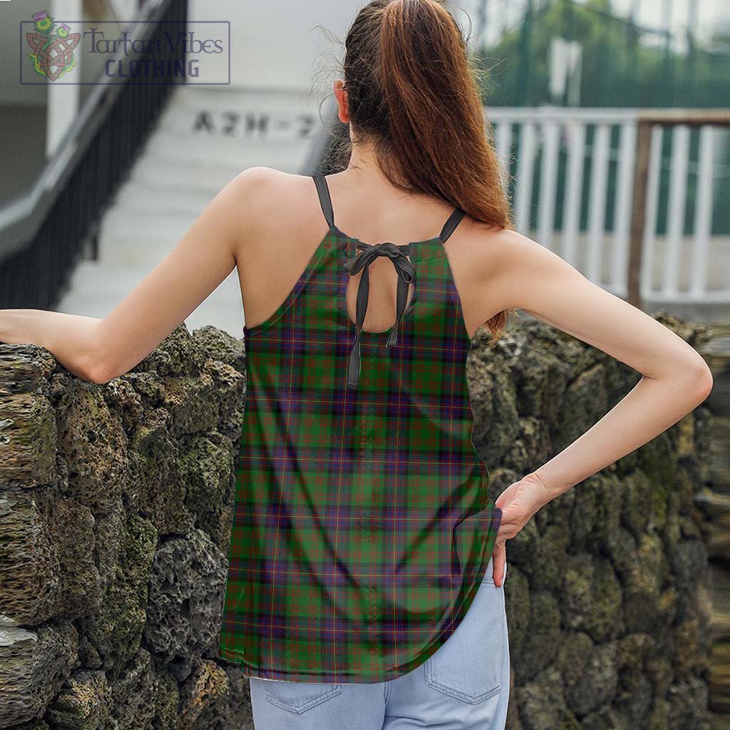 Tartan Vibes Clothing Cochrane Tartan Loose Halter Neck Camisole