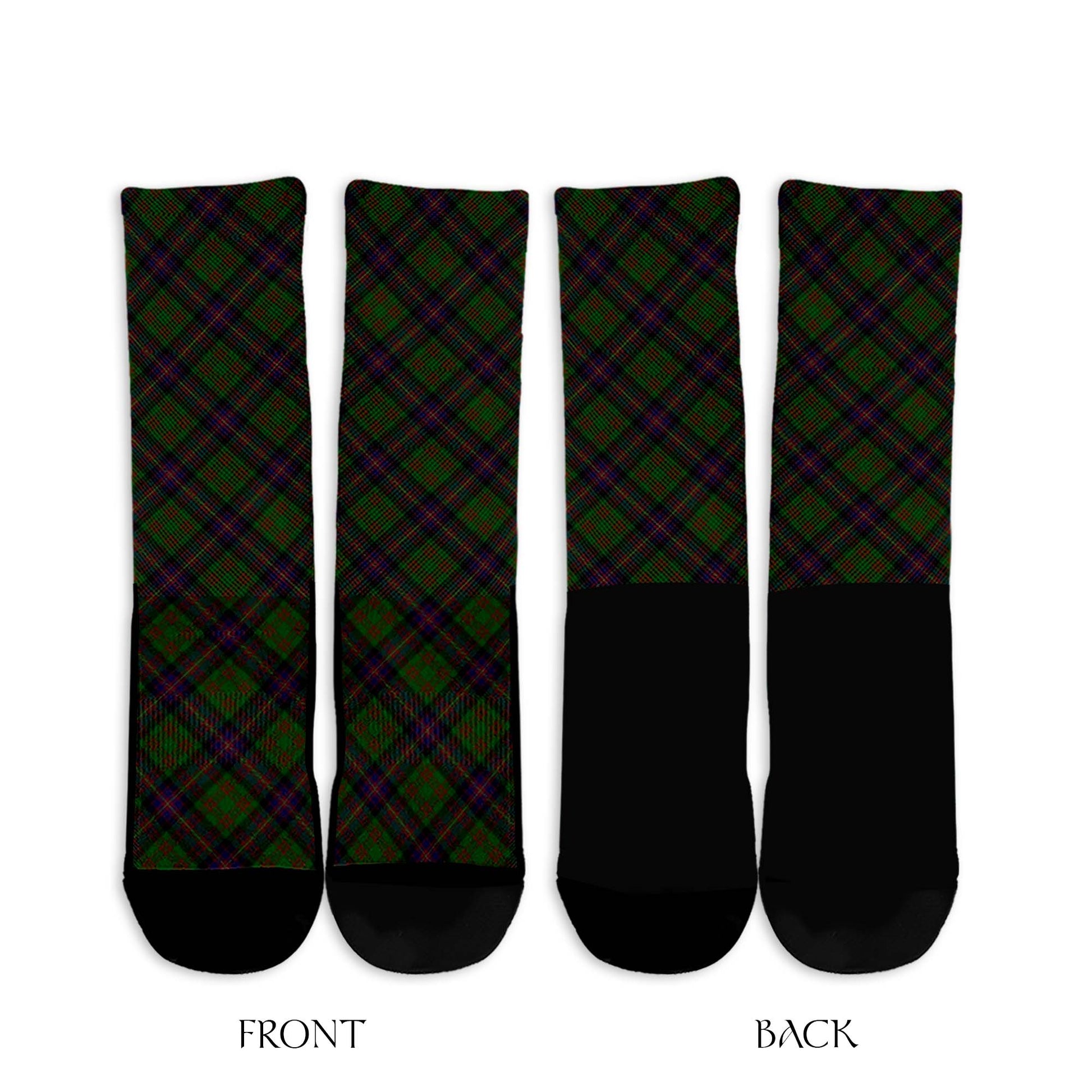 Cochrane Tartan Crew Socks Cross Tartan Style - Tartanvibesclothing