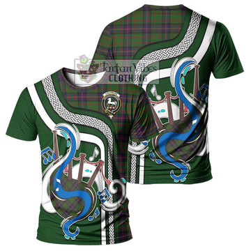 Cochrane Tartan T-Shirt with Epic Bagpipe Style