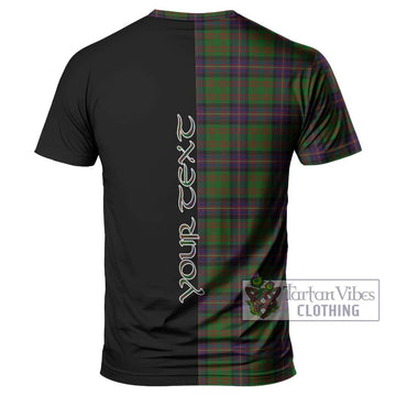 Cochrane Tartan T-Shirt with Family Crest and Half Of Me Style