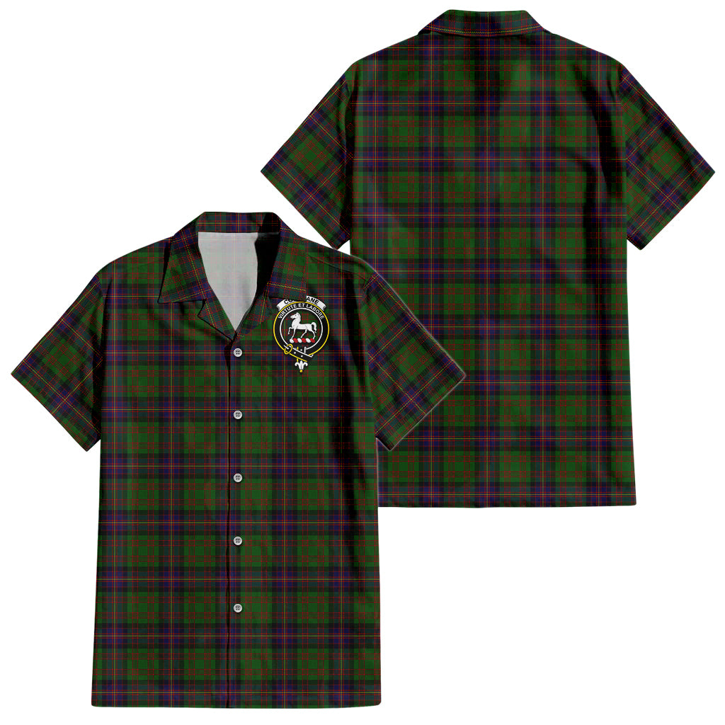 cochrane-tartan-short-sleeve-button-down-shirt-with-family-crest