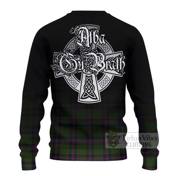 Cochrane Tartan Ugly Sweater Featuring Alba Gu Brath Family Crest Celtic Inspired