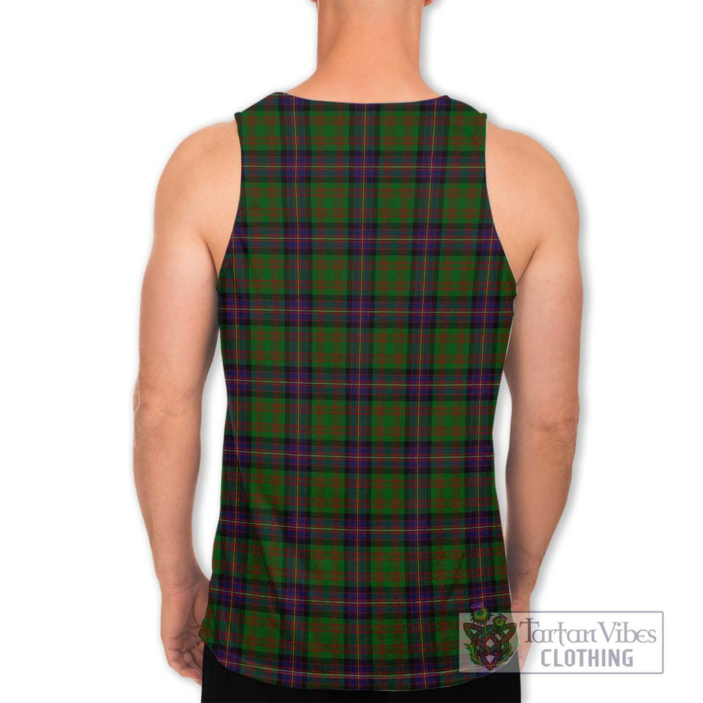 Cochrane Tartan Men's Tank Top with Family Crest DNA In Me Style - Tartanvibesclothing Shop