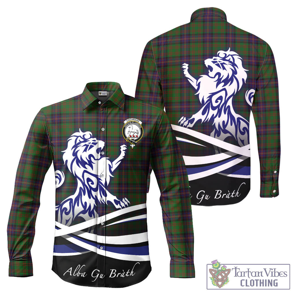 cochrane-tartan-long-sleeve-button-up-shirt-with-alba-gu-brath-regal-lion-emblem