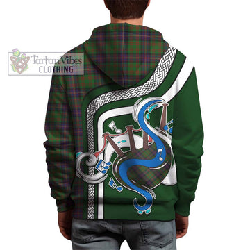 Cochrane Tartan Hoodie with Epic Bagpipe Style