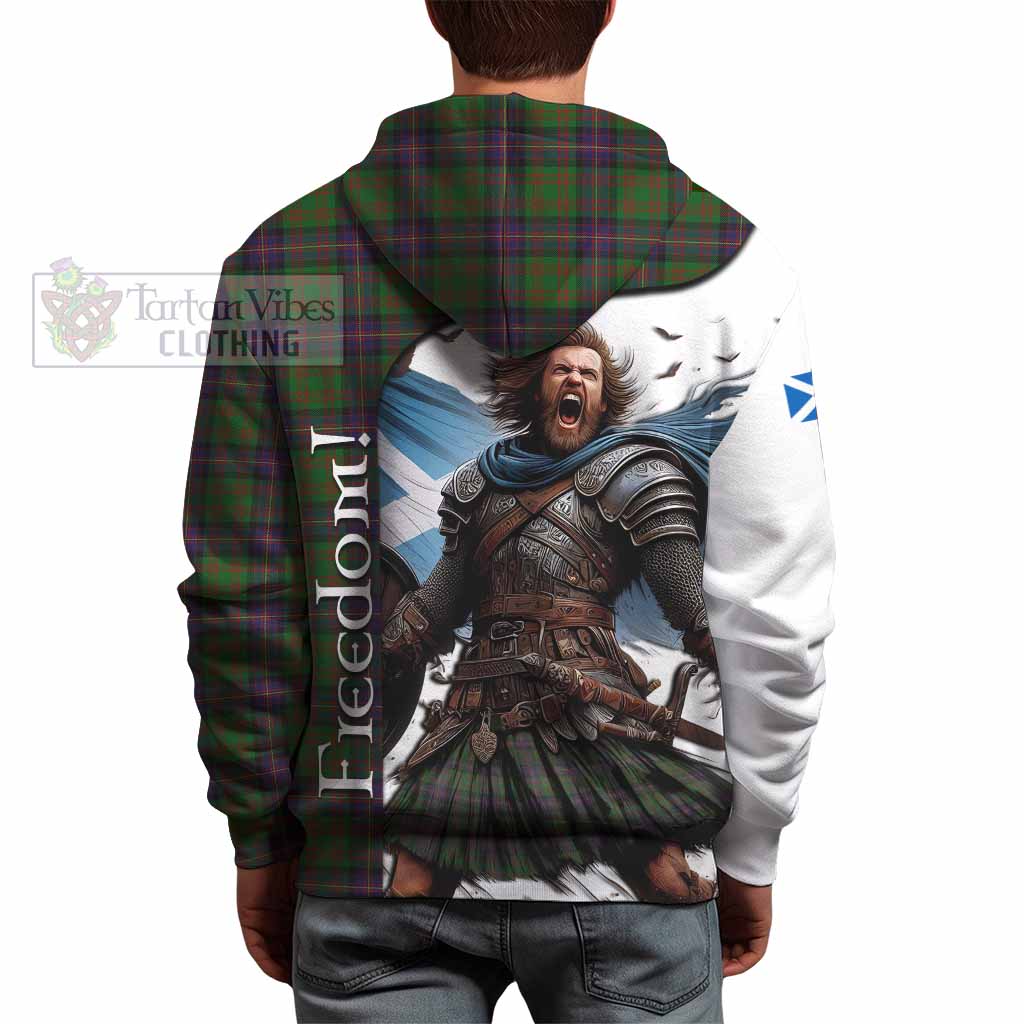 Tartan Vibes Clothing Cochrane Crest Tartan Hoodie Inspired by the Freedom of Scottish Warrior