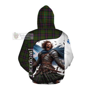 Cochrane Crest Tartan Cotton Hoodie Inspired by the Freedom of Scottish Warrior