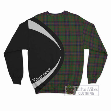 Cochrane Tartan Sweatshirt with Family Crest Circle Style