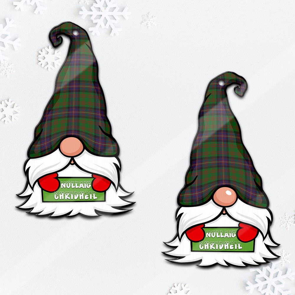 Cochrane Gnome Christmas Ornament with His Tartan Christmas Hat - Tartan Vibes Clothing