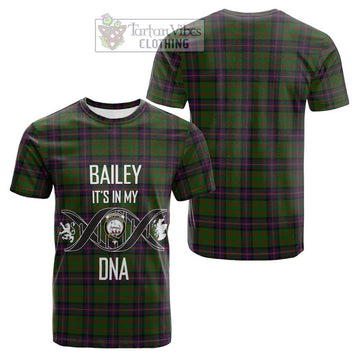 Cochrane Tartan Cotton T-shirt with Family Crest DNA In Me Style