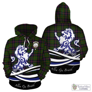 Cochrane Tartan Hoodie with Alba Gu Brath Regal Lion Emblem