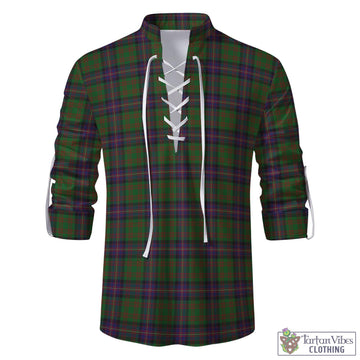 Cochrane Tartan Men's Scottish Traditional Jacobite Ghillie Kilt Shirt