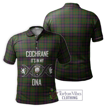 Cochrane Tartan Polo Shirt with Family Crest DNA In Me Style