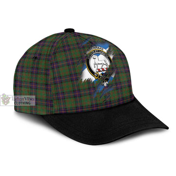 Cochrane Tartan Classic Cap with Family Crest In Me Style