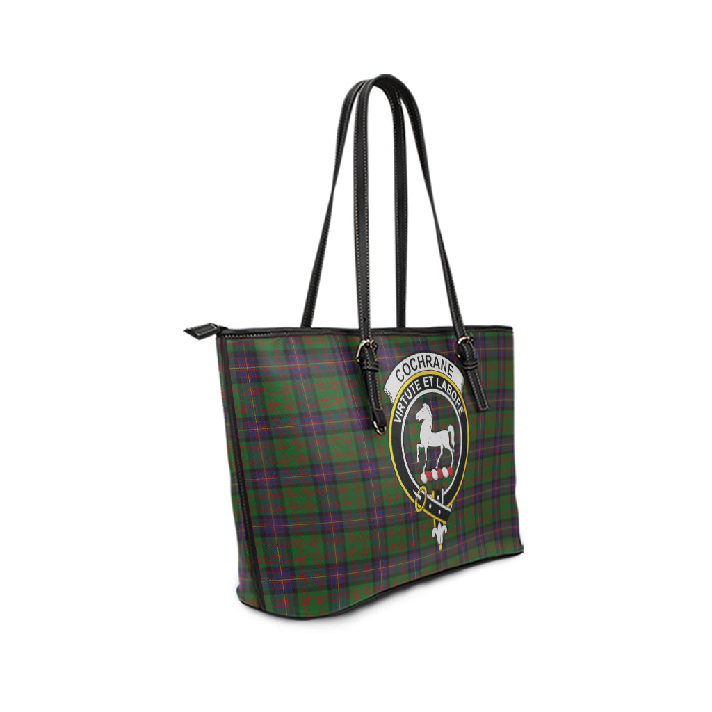 cochrane-tartan-leather-tote-bag-with-family-crest