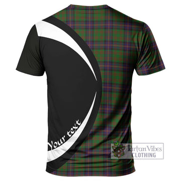 Cochrane Tartan T-Shirt with Family Crest Circle Style