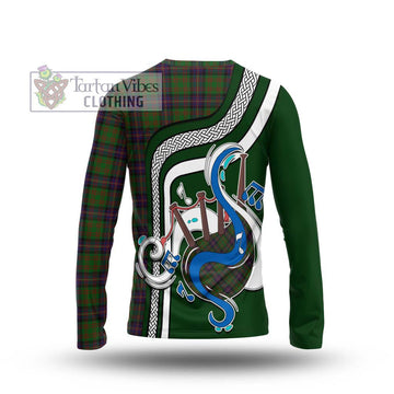 Cochrane Tartan Long Sleeve T-Shirt with Epic Bagpipe Style