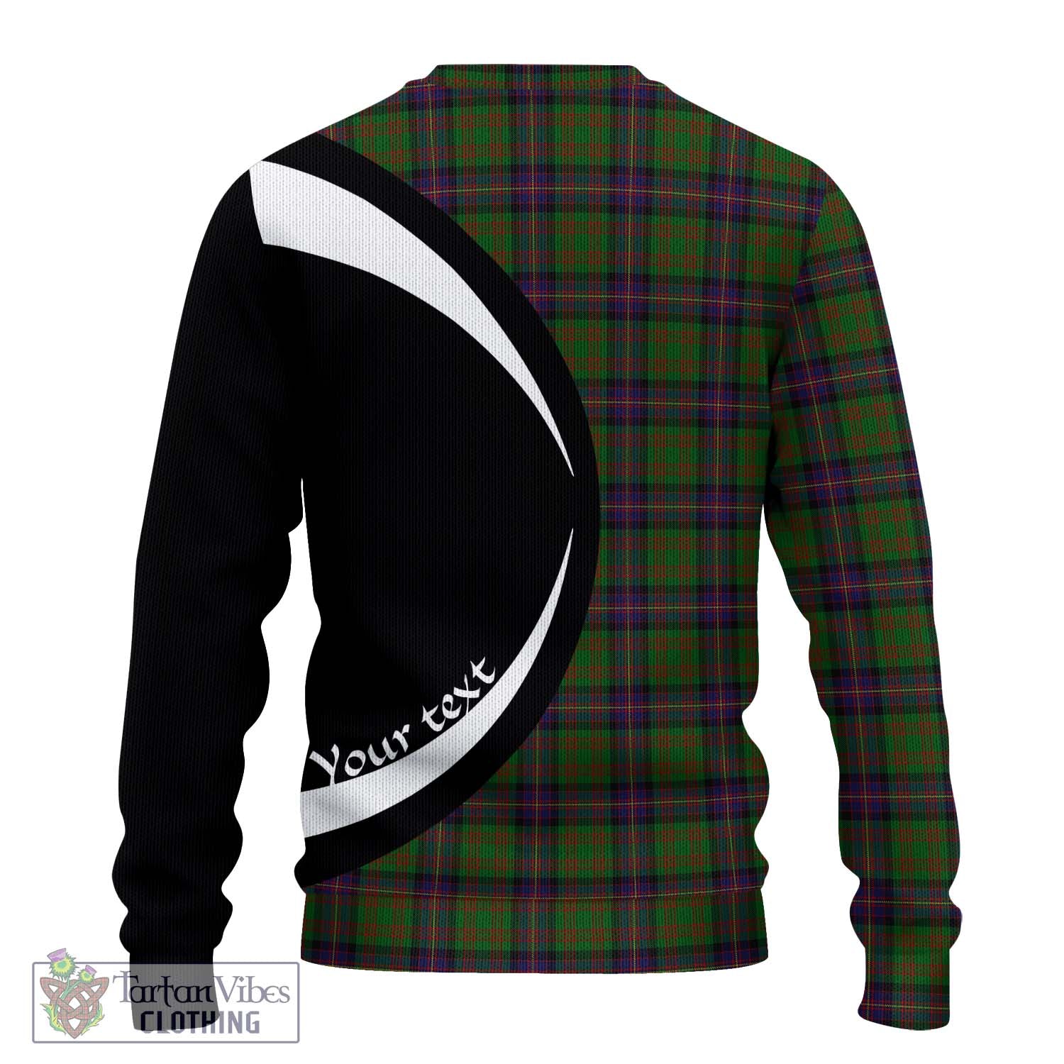 Cochrane Tartan Ugly Sweater with Family Crest Circle Style - Tartan Vibes Clothing