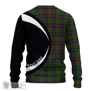 Cochrane Tartan Ugly Sweater with Family Crest Circle Style