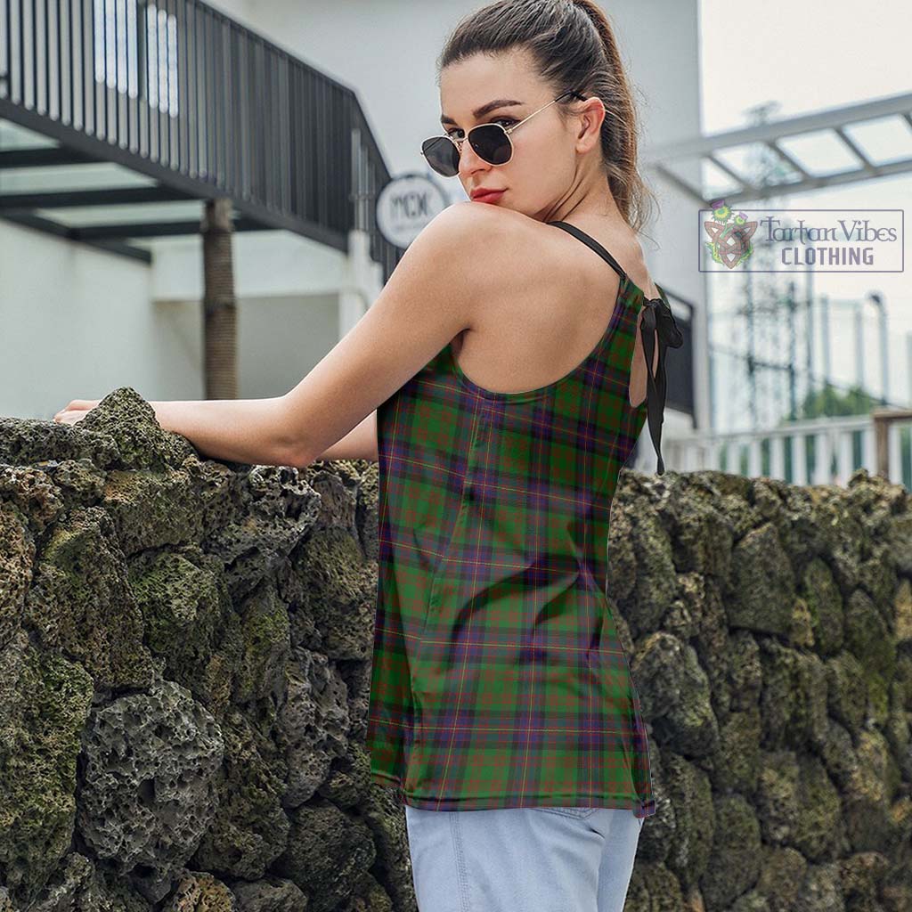 Tartan Vibes Clothing Cochrane Tartan Loose Halter Neck Camisole