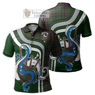 Cochrane Tartan Polo Shirt with Epic Bagpipe Style