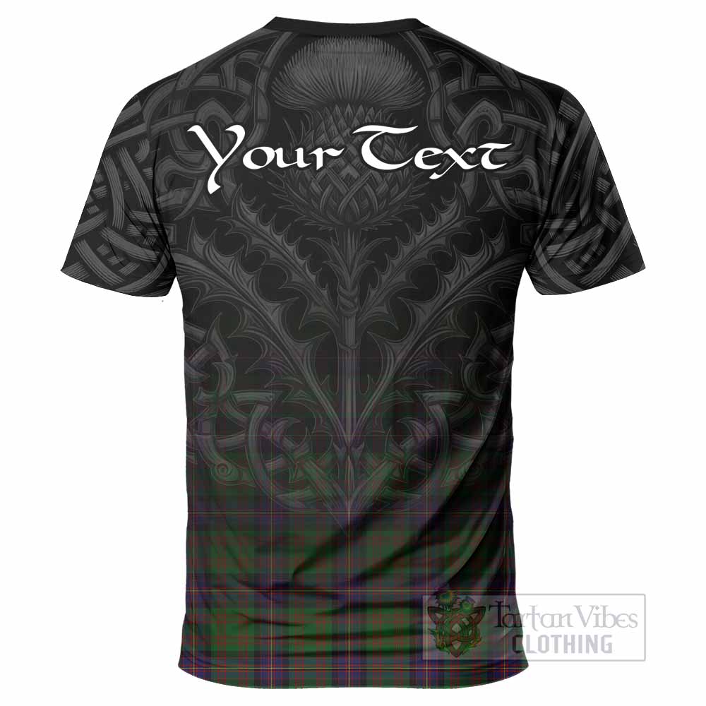 Tartan Vibes Clothing Cochrane Tartan T-Shirt with Family Crest Celtic Thistle Vibes