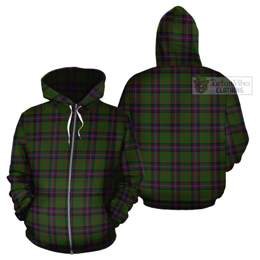 Cochrane Tartan Cotton Hoodie Zip Hoodie - Tartan Vibes Clothing