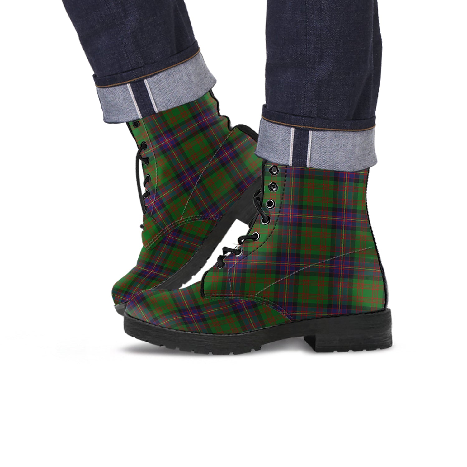 cochrane-tartan-leather-boots