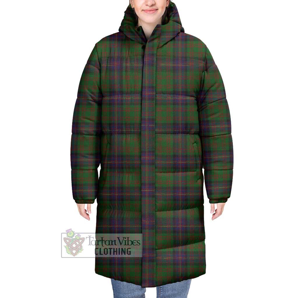 Tartan Vibes Clothing Cochrane Tartan Long Down Jacket