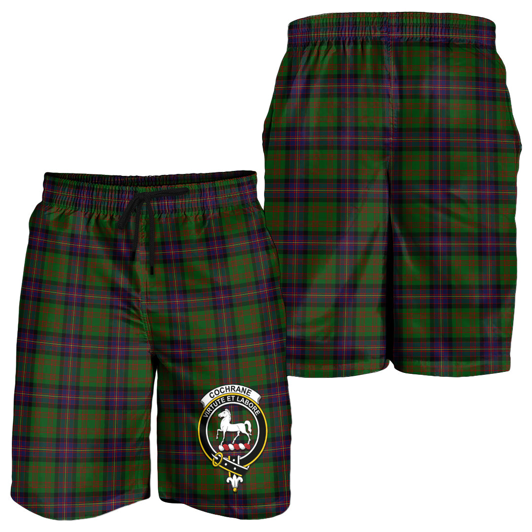 cochrane-tartan-mens-shorts-with-family-crest