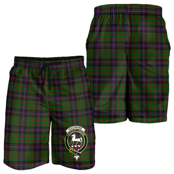 Cochrane Tartan Mens Shorts with Family Crest