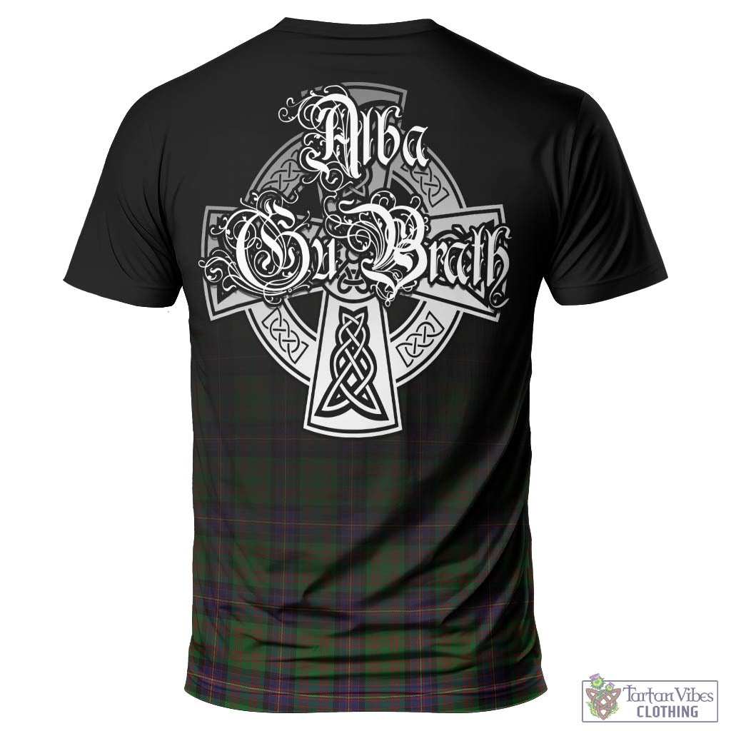 Tartan Vibes Clothing Cochrane Tartan T-Shirt Featuring Alba Gu Brath Family Crest Celtic Inspired