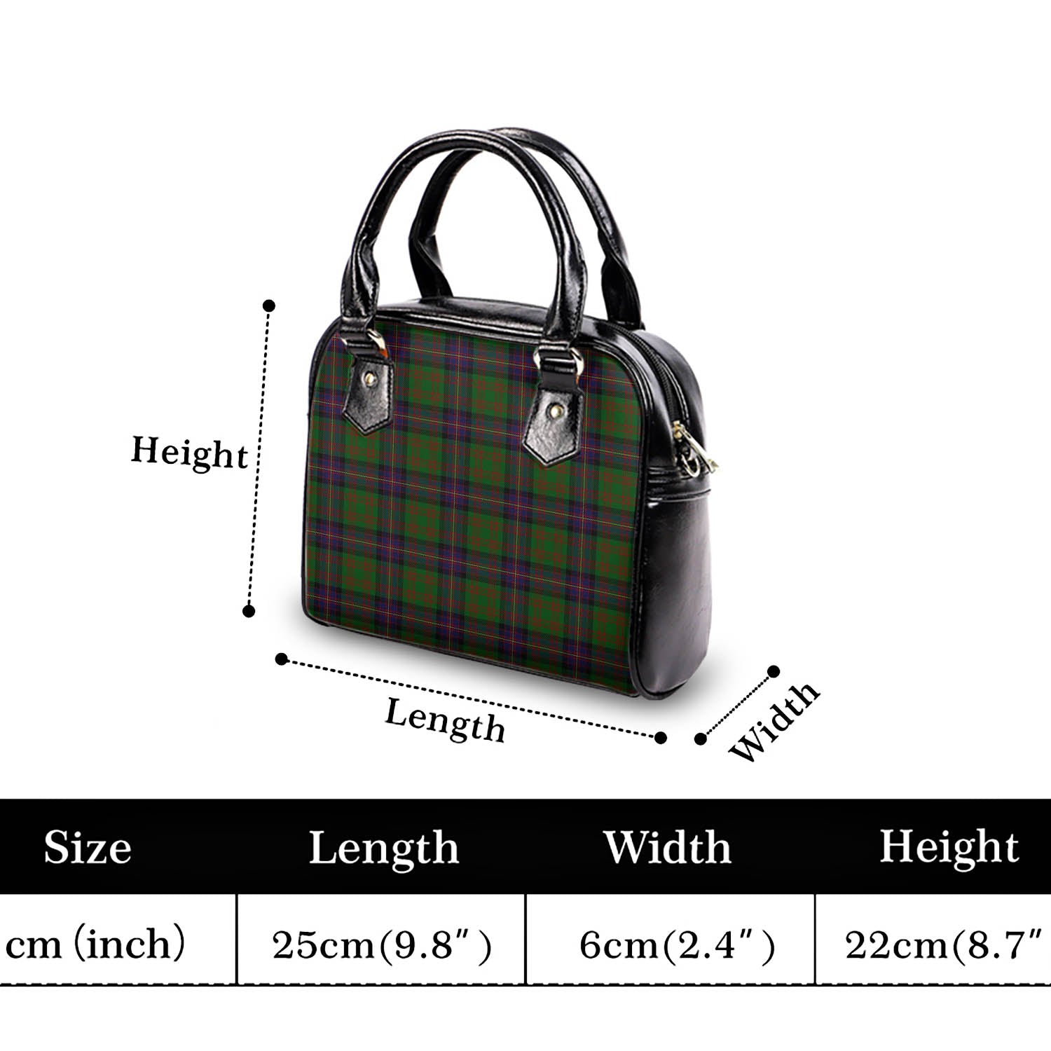 Cochrane Tartan Shoulder Handbags - Tartanvibesclothing