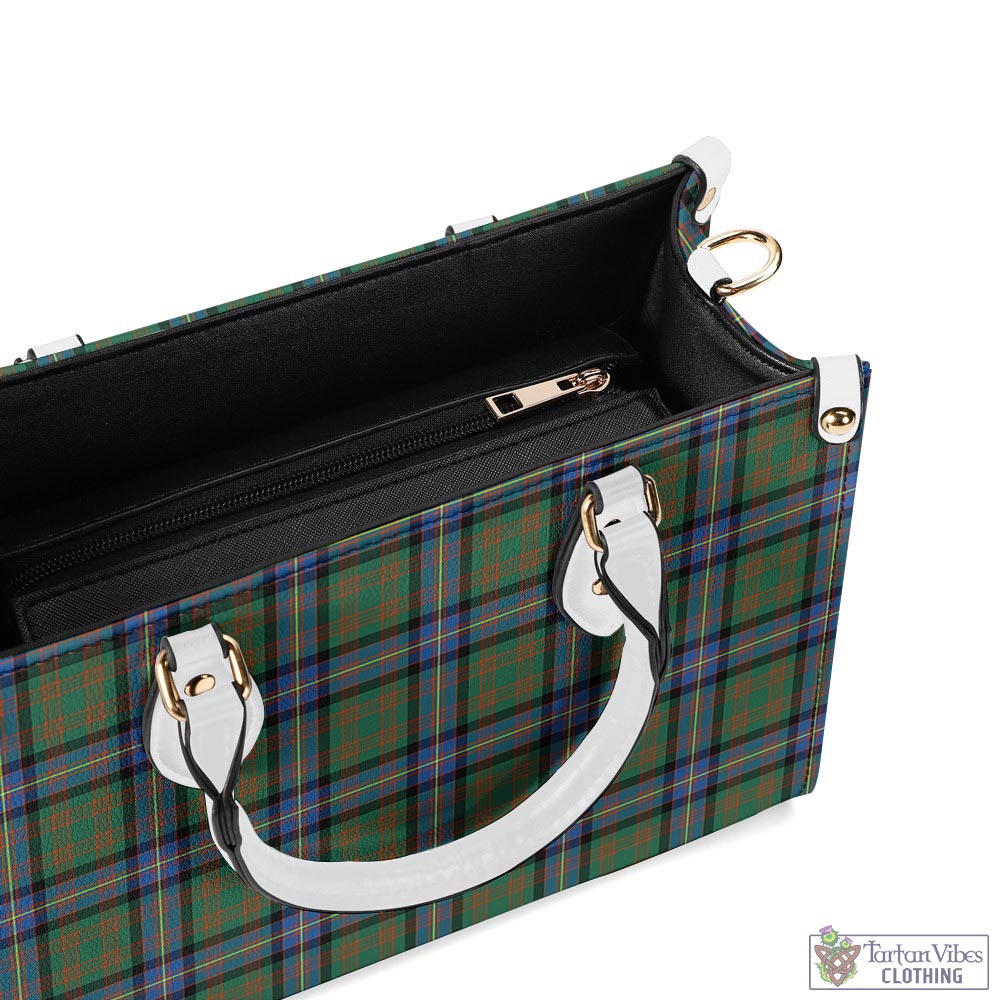 Tartan Vibes Clothing Cochrane Ancient Tartan Luxury Leather Handbags