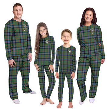 Cochrane Ancient Tartan Pajamas Family Set with Family Crest