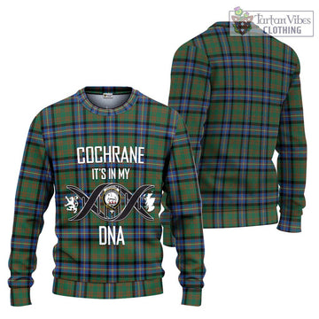 Cochrane Ancient Tartan Ugly Sweater with Family Crest DNA In Me Style