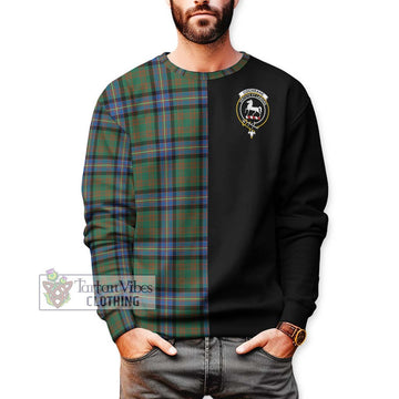 Cochrane Ancient Tartan Sweatshirt with Family Crest and Half Of Me Style