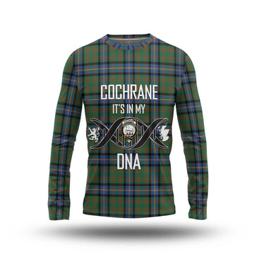 Cochrane Ancient Tartan Long Sleeve T-Shirt with Family Crest DNA In Me Style