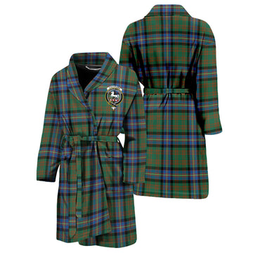 Cochrane Ancient Tartan Bathrobe with Family Crest