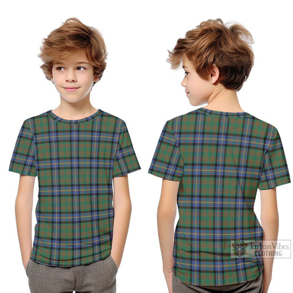 Cochrane Ancient Tartan Kid T-Shirt Youth XL Size14 - Tartanvibesclothing Shop