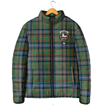 Cochrane Ancient Tartan Padded Jacket with Family Crest