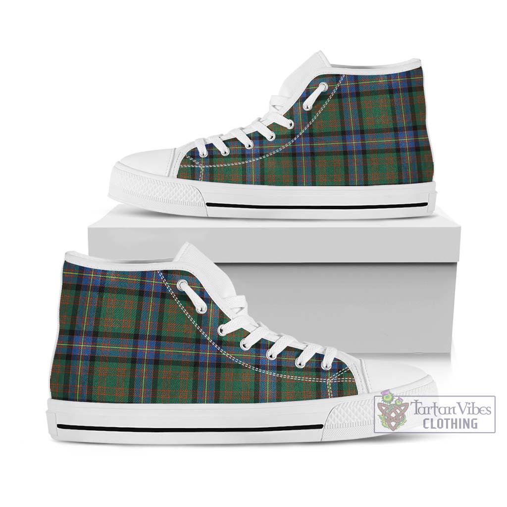 Tartan Vibes Clothing Cochrane Ancient Tartan High Top Shoes