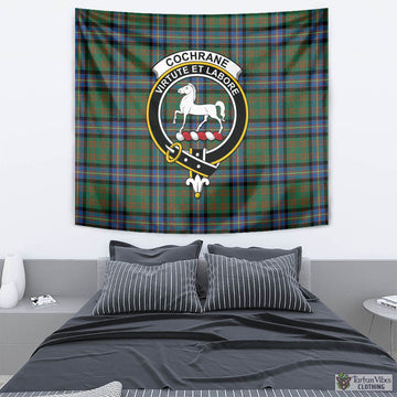 Cochrane Ancient Tartan Tapestry Wall Hanging and Home Decor for Room with Family Crest