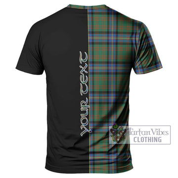 Cochrane Ancient Tartan T-Shirt with Family Crest and Half Of Me Style