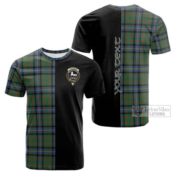 Cochrane Ancient Tartan Cotton T-shirt with Family Crest and Half Of Me Style