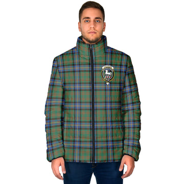 Cochrane Ancient Tartan Padded Jacket with Family Crest